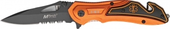 Mtech Rescue Linerlock EMT knives MT596EM