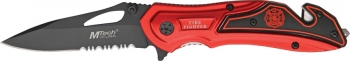 Mtech Rescue Linerlock Firefighter knives MT596FD