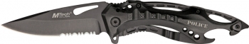 Mtech Linerlock Police knives MT605BK