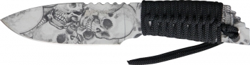 MTech Skull Fixed Blade knives MT610GY