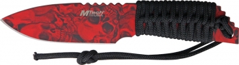 Mtech MTech Fixed Blade Red Skull knives MT610RD