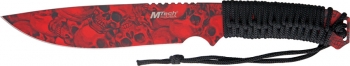 Mtech Skull Fixed Blade knives MT611RD