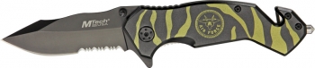 Mtech Military Rescue Linerlock knives MT617BT