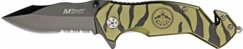Mtech Military Rescue Linerlock knives MT617TB