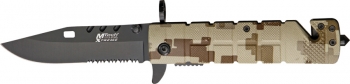 Mtech Linerlock Brown knives MTX8052DM