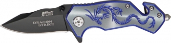 Mtech Dragon Strike Rescue Linerlock knives MTX8058GY