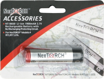 NexTorch 1900mAH 37 V Li-ion flashlights NX18650