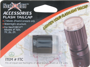 NexTorch Flash Tail Cap flashlights NXFTC