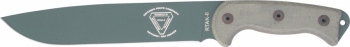 Ontario RTAK II Knife Green Linen Micarta 8628