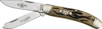 Queen Cutlery Sowbelly Trapper knives QN042160