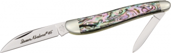 Queen Cutlery Wharncliff Abalone knives QN46AB