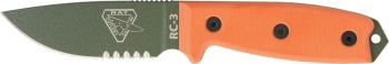ESEE Model 3 Part Serrated knives RC3SOD