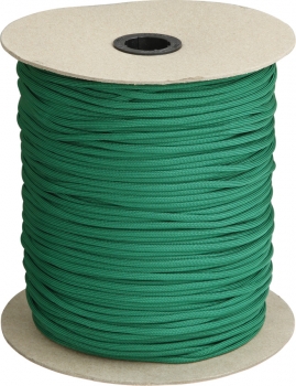 Marbles Parachute Cord Green 1000 ft knives RG016S