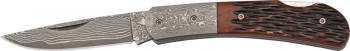 Rough Rider Damascus Lockback Knives RR1020