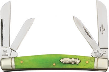 Rough Rider Congress Lime Green Series Knives RR1175