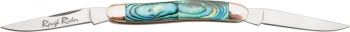 Rough Rider Miniature Muskrat Abalone Knives RR185