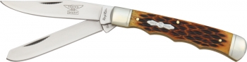 Rough Rider Finger Grooved Trapper Knives RR675