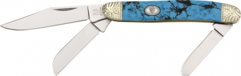 Rough Rider Stockman Turquoise Knives RR799