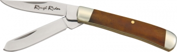 Rough Ryder Tiny Trapper Tobacco Bone knives RR806