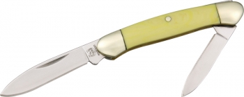 Rough Ryder Miniature Canoe Yellow knives RR940
