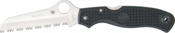 Spyderco Rescue 93mm Black knife (model SC14SBK)