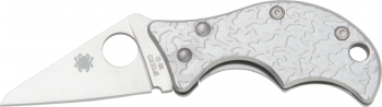 Spyderco Spin SS etched knife (model SC86PET)
