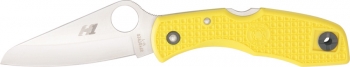Spyderco Salt 1 Yellow plain edged knife SC88PYL
