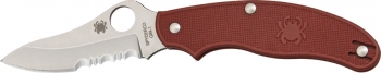 Spyderco Spyderco UK Pen Knife Maroon. knives SC94PSMR3