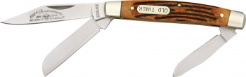 Imperial Schrade Schrade Old Timer Middleman. knives SCH34BRBSATCP