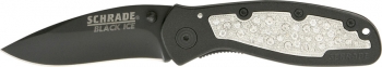 Imperial Schrade Black Ice Folder knives SCHBLING