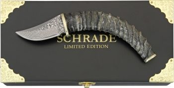 Imperial Schrade Schrade Gazzelle Horn. knives SCHDAM2