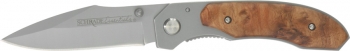 Imperial Schrade Schrade Framelock Burl Wood. knives SCHES3