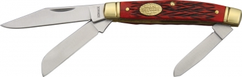 Imperial Schrade Schrade Stockman Red. knives SCHRPB
