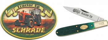 Imperial Schrade Schrade Tractor Up Tin Set. knives SCHTRACT