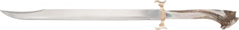 Silver Silver Stag Boar Hunter Sword. Knives SV215