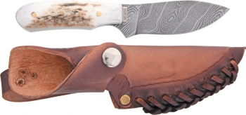 Silver Stag Twist Damascus Steel Knife DST27 DST2.7