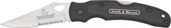 Smith and Wesson S&W Cuttin’ Horse Lockback. Knives SW001SER
