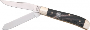 Smith and Wesson S&W Mini Trapper Buffalo Horn. Knives SW502BH