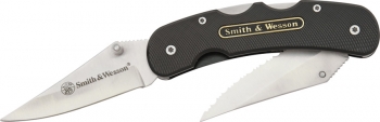 Smith and Wesson S&W Double Lockback Folder. Knives SWCK2EL