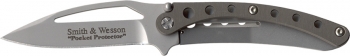 Smith and Wesson S&W Pocket Protector Grey. Knives SWPROG