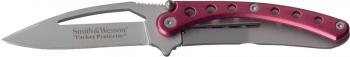 Smith and Wesson Pocket Protector Red Knives SWPROR