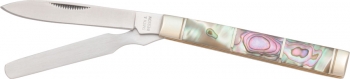 Smith and Wesson S&W Small Doctors Abalone Knives SWSDRA