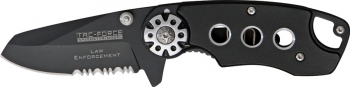 Tac Force Law Enforcement Linerlock A-O Knives TF549BK