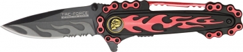 Tac Force Motorcycle Linerlock Knives TF628RD