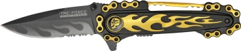 Tac Force Tac Force Motorcycle Linerlock Knives TF628YL