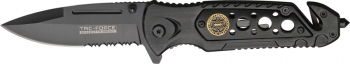 Tac Force Sheriffs Dept Rescue A-O Knives TF637SH