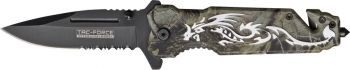 Tac Force Rescue Linerlock A-O Knives TF645SL