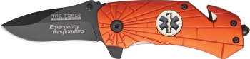 Tac Force Rescue Linerlock A-O Knives TF661EM