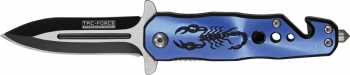 Tac Force Rescue Linerlock A-O Knives TF664BLS