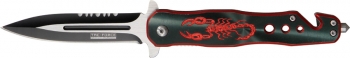 Tac Force Rescue Linerlock A-O Knives TF664BR